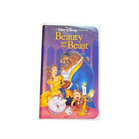 Walt Disney Classic Beauty & The Beast VHS 1325 Animated Movie - Picture 1 of 5